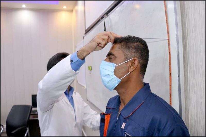 برگزاری برنامه های هفته سلامت در بهداشت و درمان صنعت نفت فارس و هرمزگان5 7