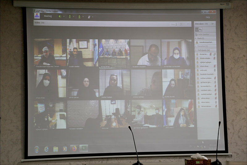 برگزاری گردهمایی مجازی روابط عمومی های مناطق با مدیر عامل سازمان + گزارش تصویری 6