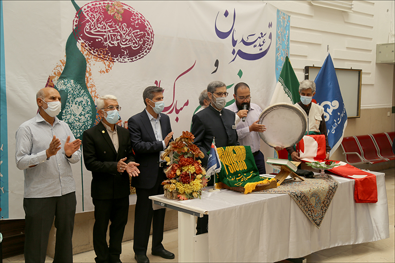 برگزاری مراسم پرچم گردانی در بهداشت و درمان صنعت نفت فارس و هرمزگان 6