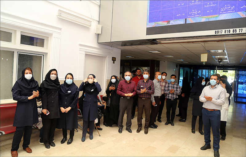 برگزاری مراسم پرچم گردانی در بهداشت و درمان صنعت نفت فارس و هرمزگان 11