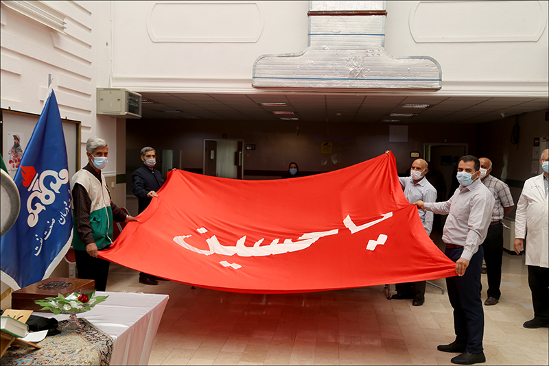 برگزاری مراسم پرچم گردانی در بهداشت و درمان صنعت نفت فارس و هرمزگان 20