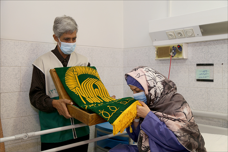 برگزاری مراسم پرچم گردانی در بهداشت و درمان صنعت نفت فارس و هرمزگان 34