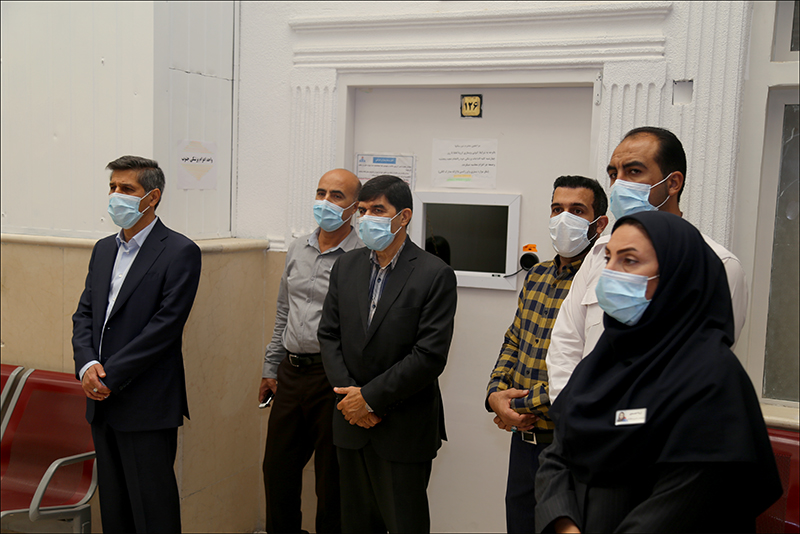 برگزاری مراسم پرچم گردانی در بهداشت و درمان صنعت نفت فارس و هرمزگان 36