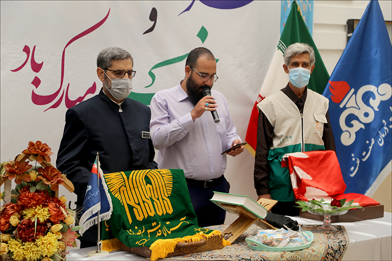 برگزاری مراسم پرچم گردانی در بهداشت و درمان صنعت نفت فارس و هرمزگان 37