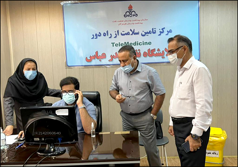 مراکز درمانی منطقه هرمزگان میزبان واکسیناسیون شاغلان و خانواده های صنعت نفت+ گزارش تصویری 4