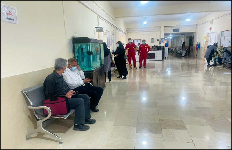 مراکز درمانی منطقه هرمزگان میزبان واکسیناسیون شاغلان و خانواده های صنعت نفت+ گزارش تصویری 12