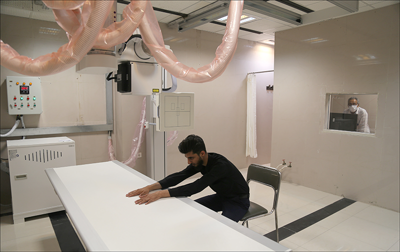 راه اندازی دستگاه DDR در بخش رادیولوژی بهداشت و درمان صنعت نفت فارس و هرمزگان 4