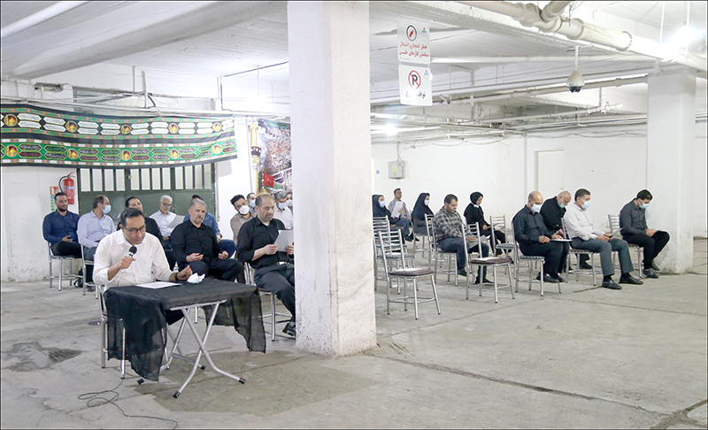 بزرگداشت دهه محرم در بهداشت و درمان صنعت نفت فارس و هرمزگان 1