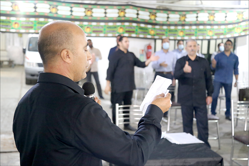 بزرگداشت دهه محرم در بهداشت و درمان صنعت نفت فارس و هرمزگان 13