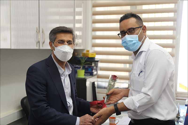 پاسداشت روز کارمند در بهداشت و درمان صنعت نفت فارس و هرمزگان 1 6