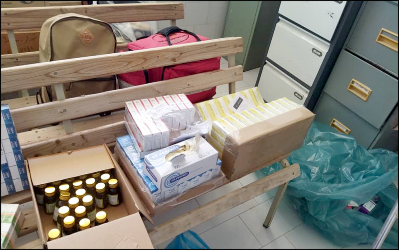 برپایی میز خدمت جهادی سلامت در روستای حاجی آباد ده شیخ خانه زنیان  7