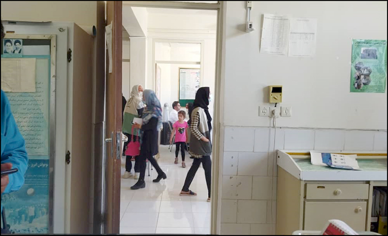 برپایی میز خدمت جهادی سلامت در روستای حاجی آباد ده شیخ خانه زنیان  9