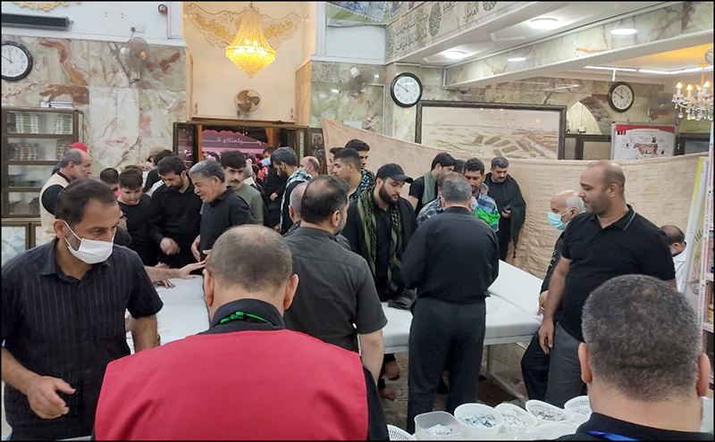 خدمت رسانی موکب سلامت بهداشت و درمان صنعت نفت فارس و هرمزگان به زائران اربعین در کربلا 1