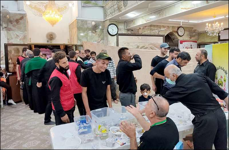 خدمت رسانی موکب سلامت بهداشت و درمان صنعت نفت فارس و هرمزگان به زائران اربعین در کربلا