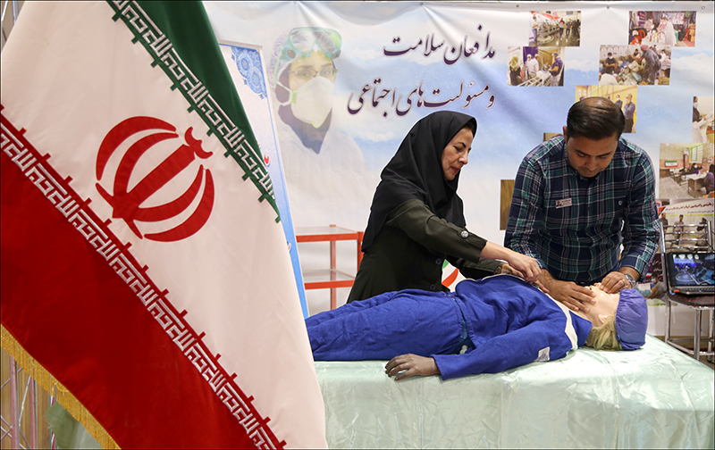 حضور بهداشت و درمان صنعت نفت فارس و هرمزگان در پانزدهمین نمایشگاه صنعت نفت، گاز و پتروشیمی شیراز 9