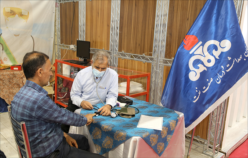 حضور بهداشت و درمان صنعت نفت فارس و هرمزگان در پانزدهمین نمایشگاه صنعت نفت، گاز و پتروشیمی شیراز 15