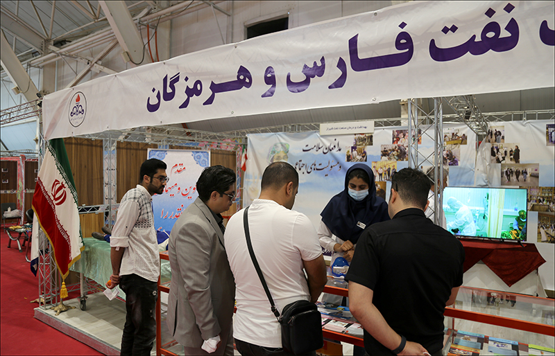 حضور بهداشت و درمان صنعت نفت فارس و هرمزگان در پانزدهمین نمایشگاه صنعت نفت، گاز و پتروشیمی شیراز 30