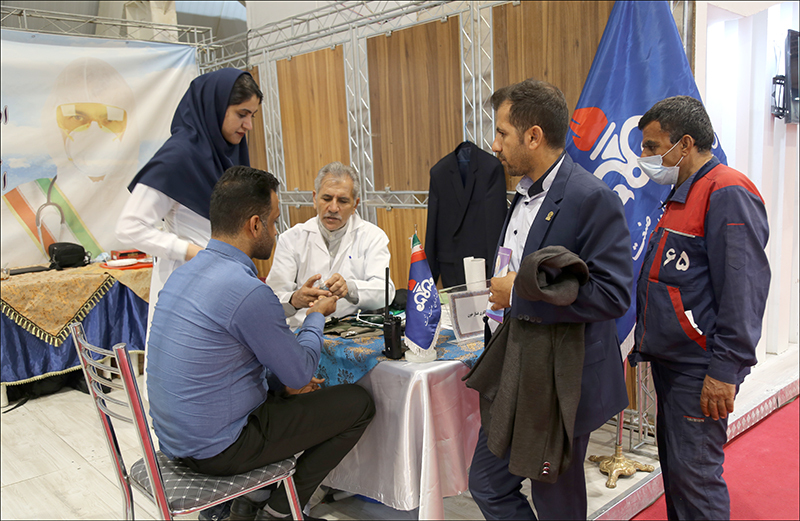 حضور بهداشت و درمان صنعت نفت فارس و هرمزگان در پانزدهمین نمایشگاه صنعت نفت، گاز و پتروشیمی شیراز 48