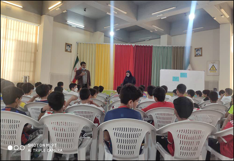 برگزاری کلاس های آموزشی با موضوع سلامت دانش آموزان در منطقه هرمزگان 5