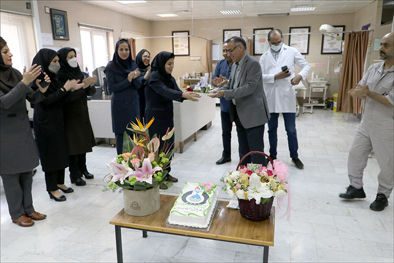 گرامی داشت روز پرستار در مجموعه بهداشت و درمان صنعت نفت منطقه هرمزگان3 2