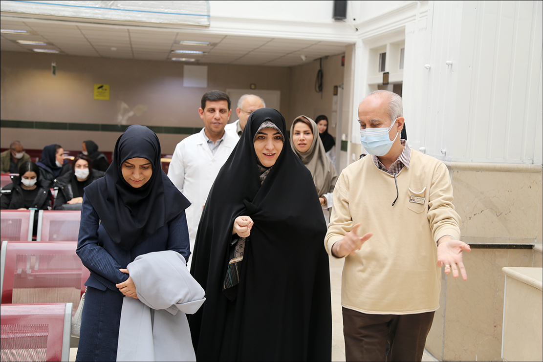 گزارش تصویری/ بازدید مشاور وزیر نفت در امور زنان و خانواده از واحدهای بهداشت و درمان صنعت نفت فارس و هرمزگان 5