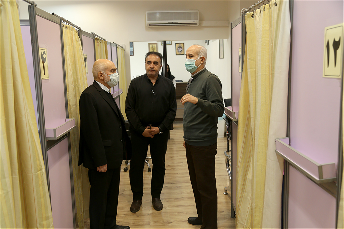 بازدید مشاور مدیر عامل از بهداشت و درمان صنعت نفت فارس و هرمزگان 1