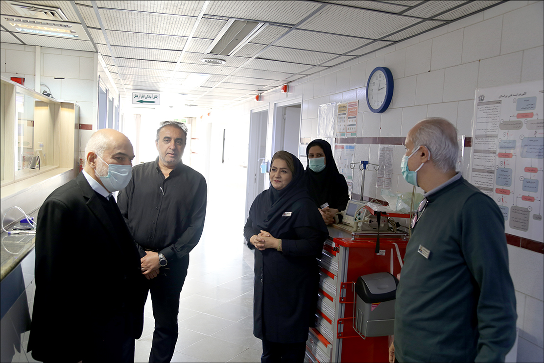 بازدید مشاور مدیر عامل از بهداشت و درمان صنعت نفت فارس و هرمزگان 5