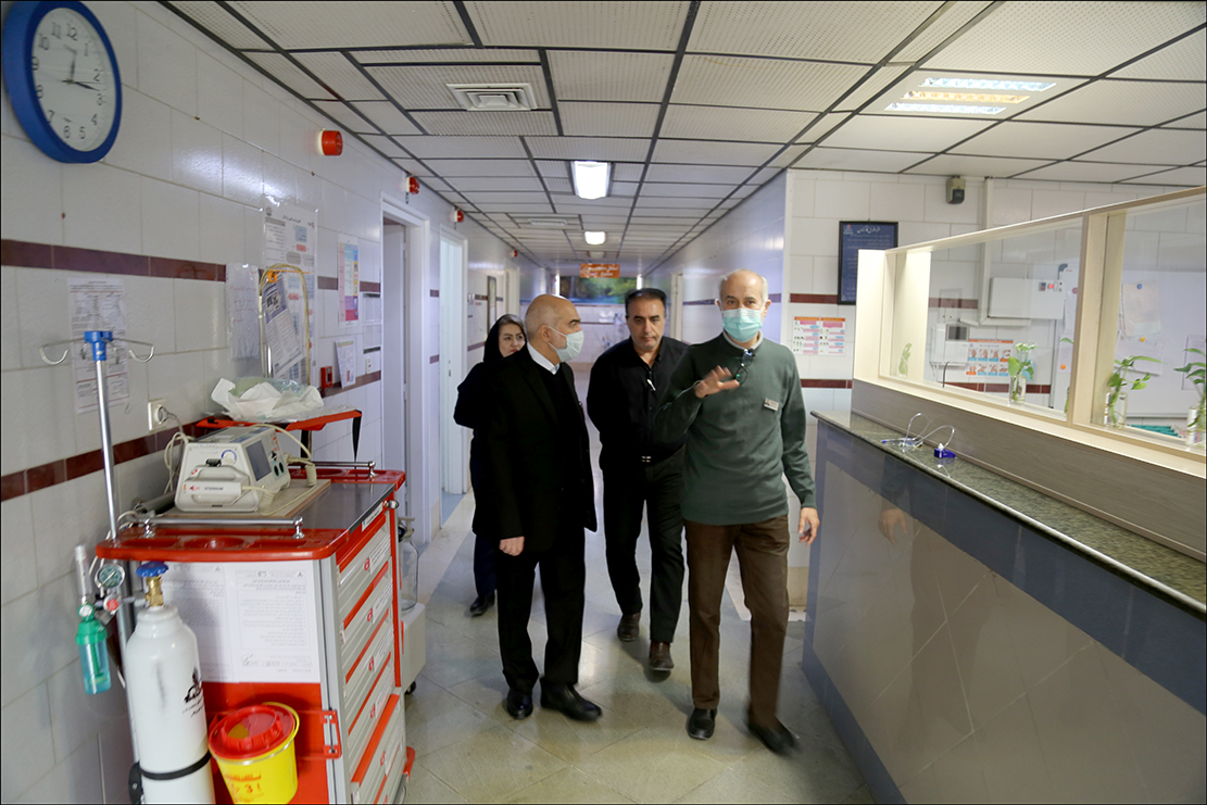 بازدید مشاور مدیر عامل از بهداشت و درمان صنعت نفت فارس و هرمزگان 6