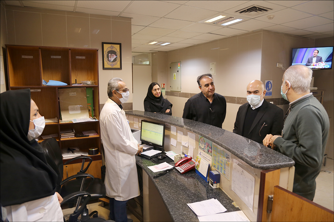 بازدید مشاور مدیر عامل از بهداشت و درمان صنعت نفت فارس و هرمزگان 8