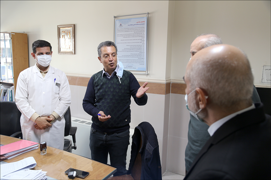 بازدید مشاور مدیر عامل از بهداشت و درمان صنعت نفت فارس و هرمزگان 22