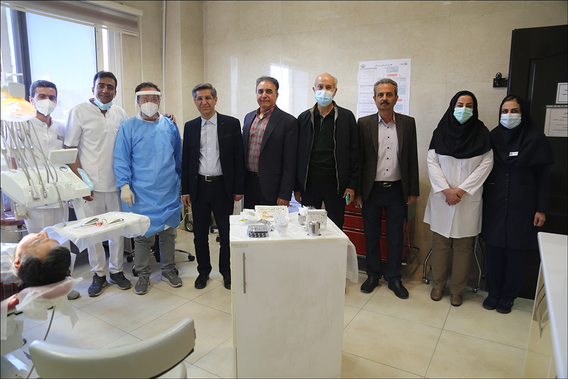 دیدار نوروزی دکتر تندر با پرسنل درمانگاه شماره2 3