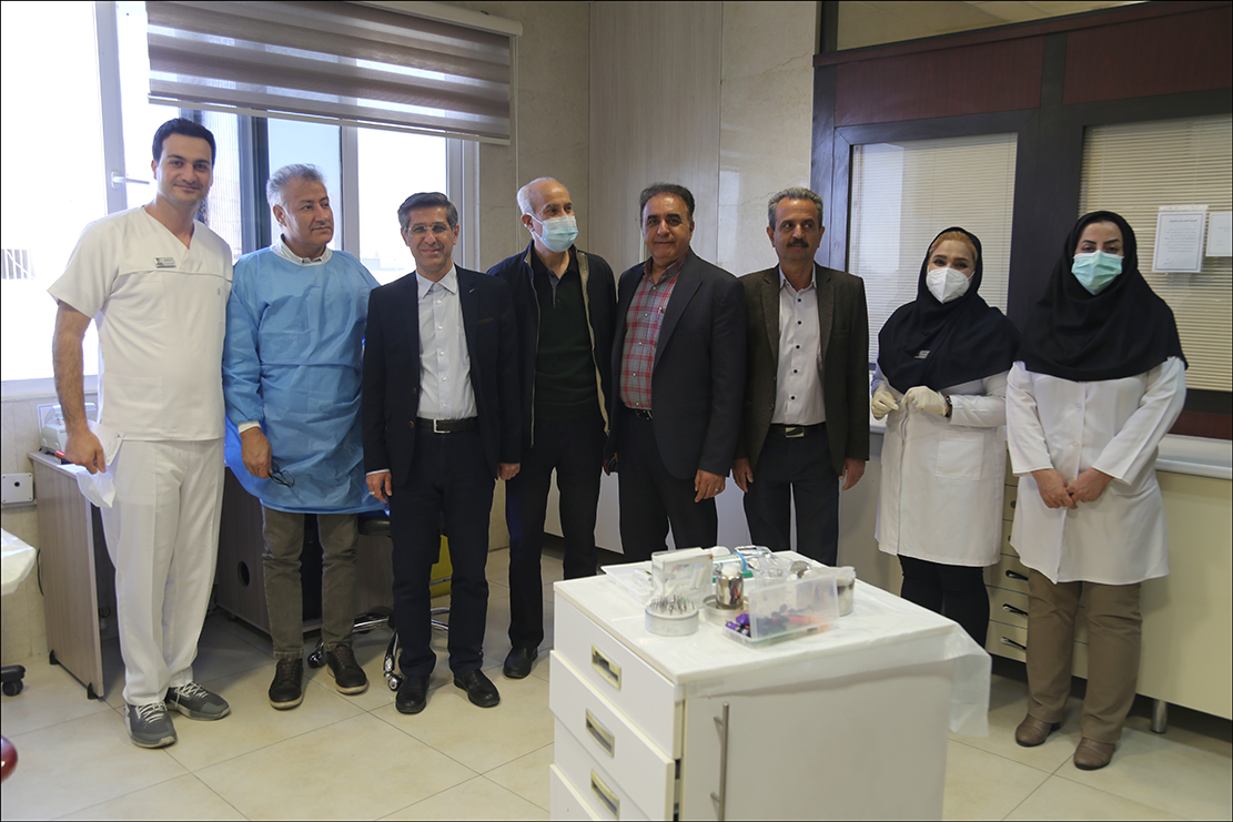 دیدار نوروزی دکتر تندر با پرسنل درمانگاه شماره2 4