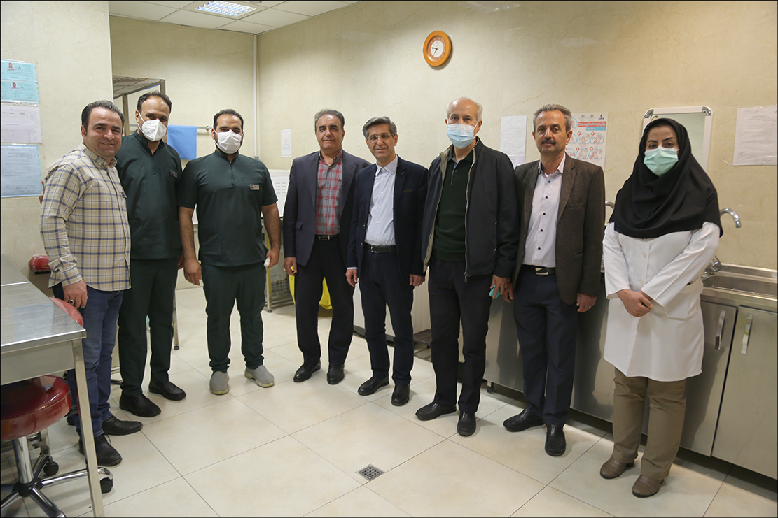 دیدار نوروزی دکتر تندر با پرسنل درمانگاه شماره2 7