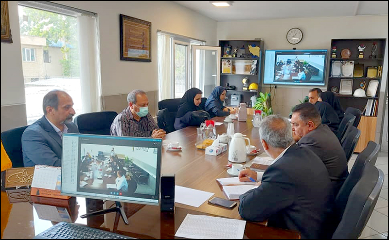 نشست مشترک بررسی مسائل بهداشتی و درمانی شرکت گاز فارس برگزار شد 1