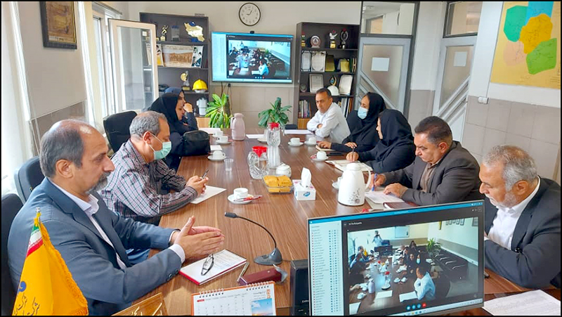 نشست مشترک بررسی مسائل بهداشتی و درمانی شرکت گاز فارس برگزار شد 2