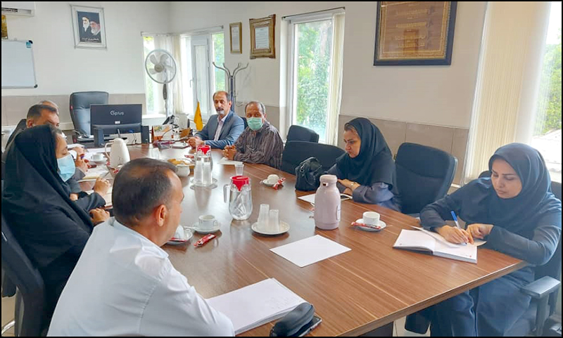 نشست مشترک بررسی مسائل بهداشتی و درمانی شرکت گاز فارس برگزار شد 3