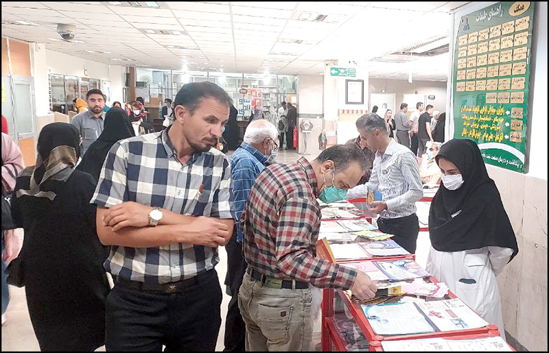 برنامه های هفته سلامت در بهداشت و درمان صنعت نفت فارس برگزار شد 8