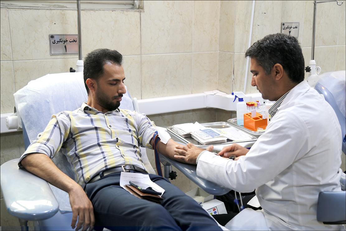 اهدای خون به مناسبت سوم خرداد 1