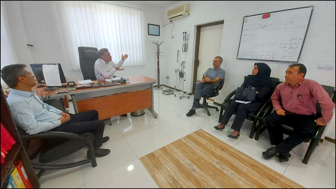 نشست بررسی مسائل بهداشتی و درمانی کارکنان شرکت پالایش گاز پارسیان برگزار شد 8