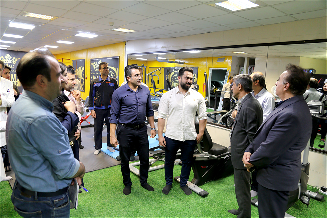 افتتاح فاز دو باشگاه ورزشی درمانگاه شماره 2 بهداشت و درمان صنعت نفت فارس 3