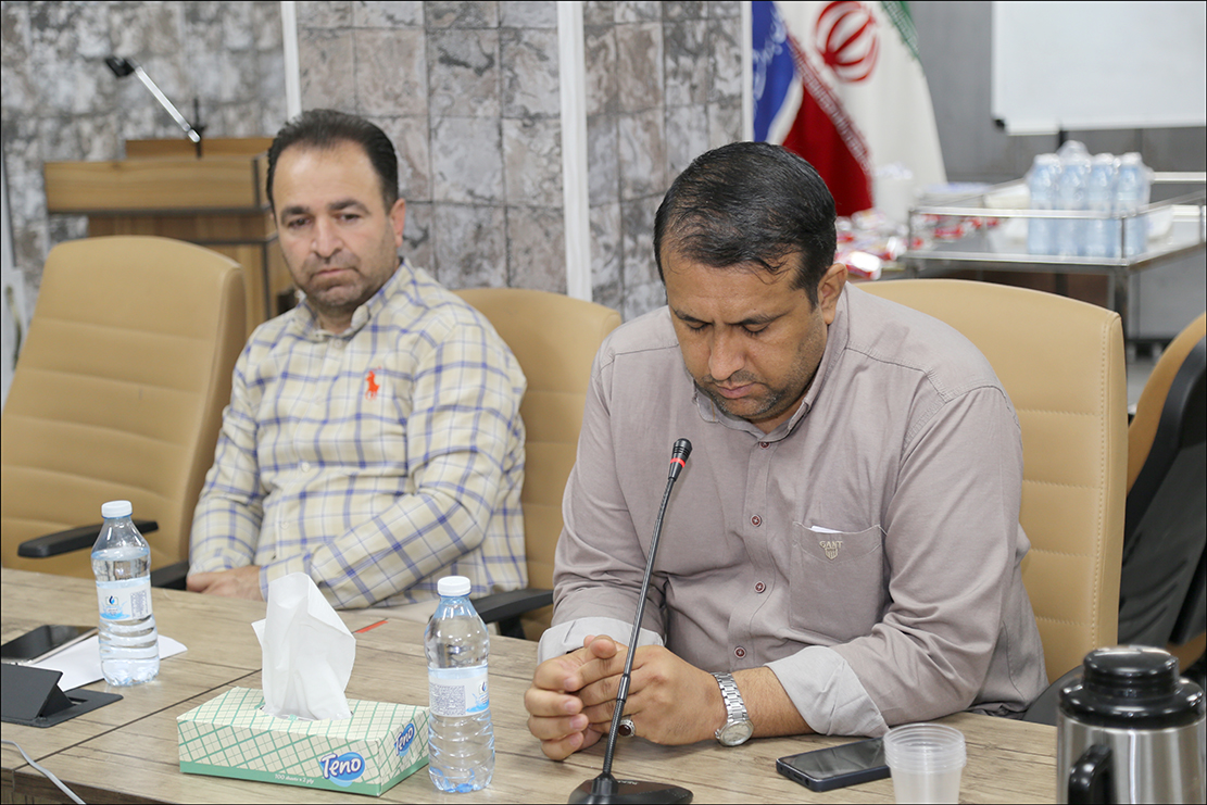 جلسه شورای حوزه مقاومت بسیج بقیه الله صنعت نفت استان فارس برگزار شد 7