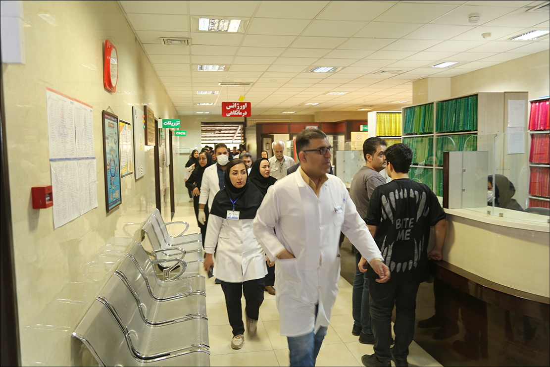 مانور بحران در بهداشت و درمان صنعت نفت فارس برگزار شد 18