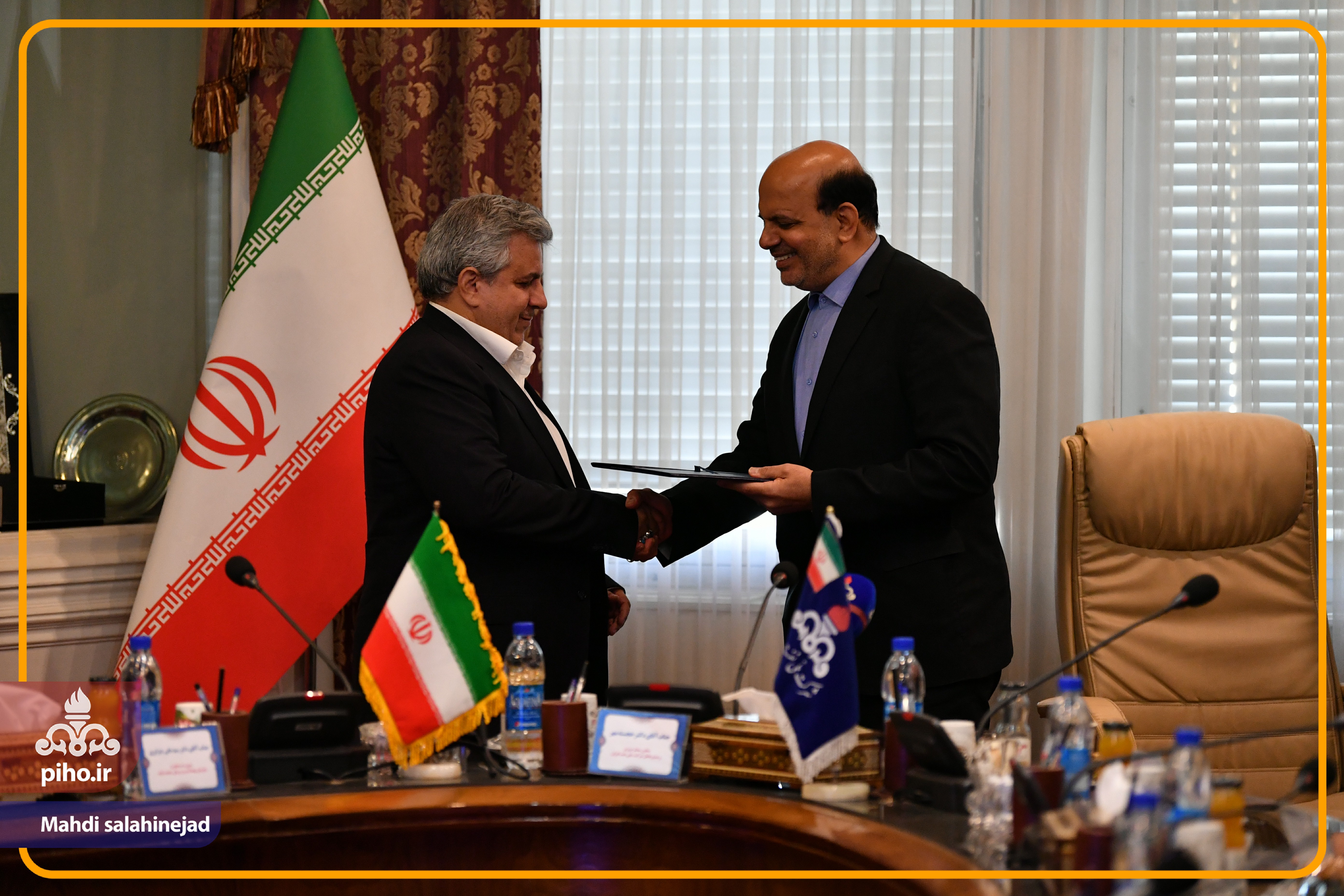 تودیع و معارفه مدیر عامل سازمان 21