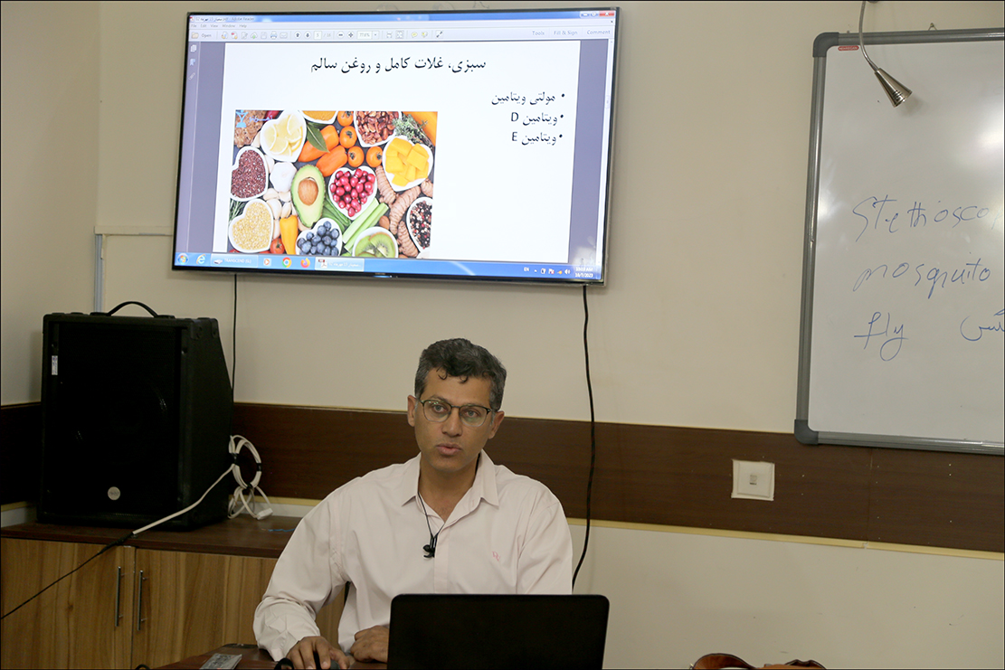 کلاس خود مراقبتی در پیشگیری از بیماری های دوران سالمندی  3