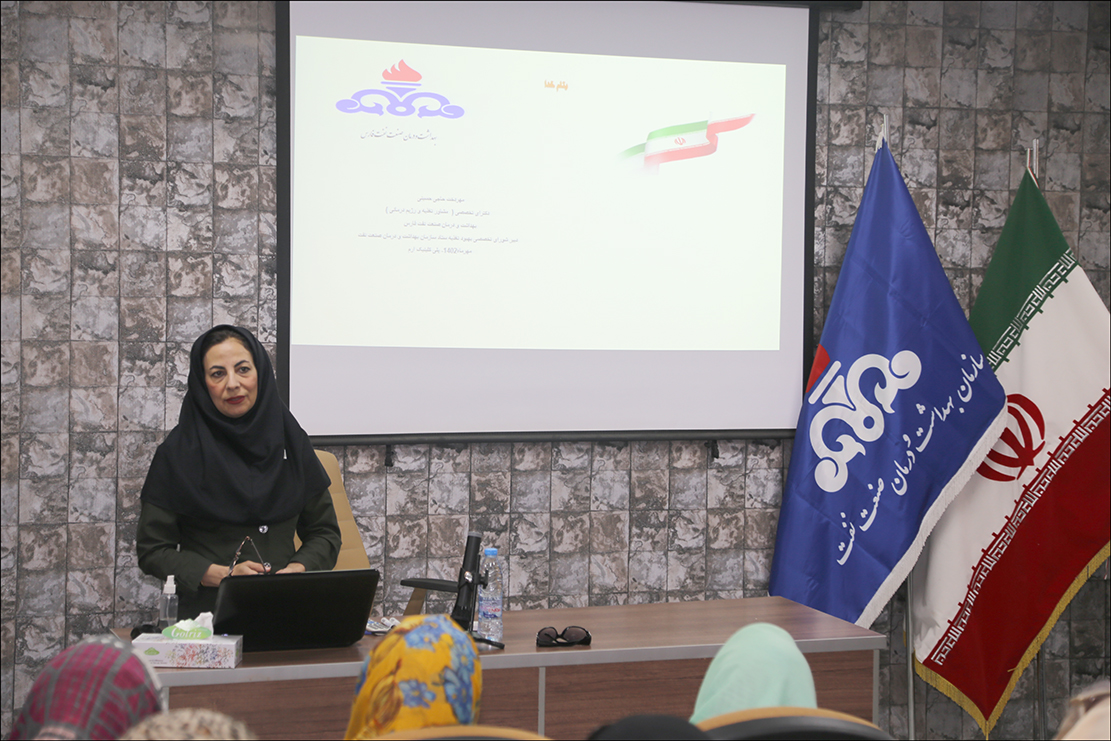 برگزاری کلاس آموزشی نقش تغذیه در پیشگیری و درمان پر فشاری خون 7