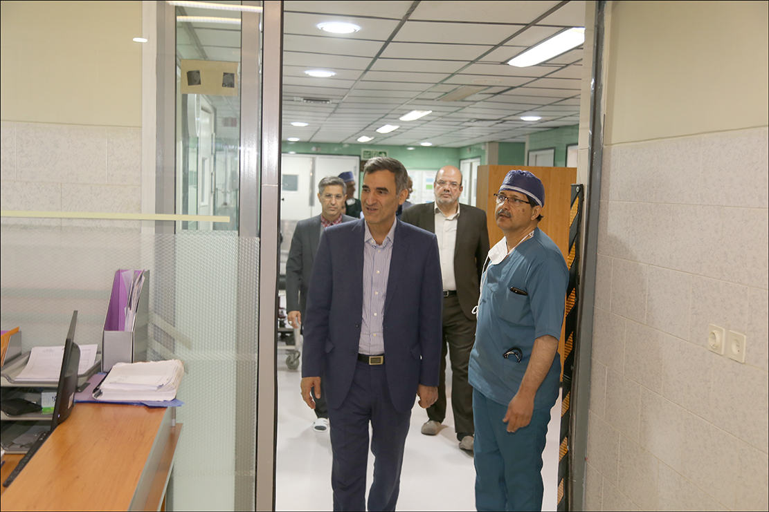 بازدید مدیر عامل سازمان از مراکز درمانی بهداشت و درمان صنعت نفت فارس 18