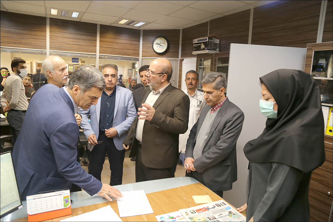 بازدید مدیر عامل سازمان از مراکز درمانی بهداشت و درمان صنعت نفت فارس 19