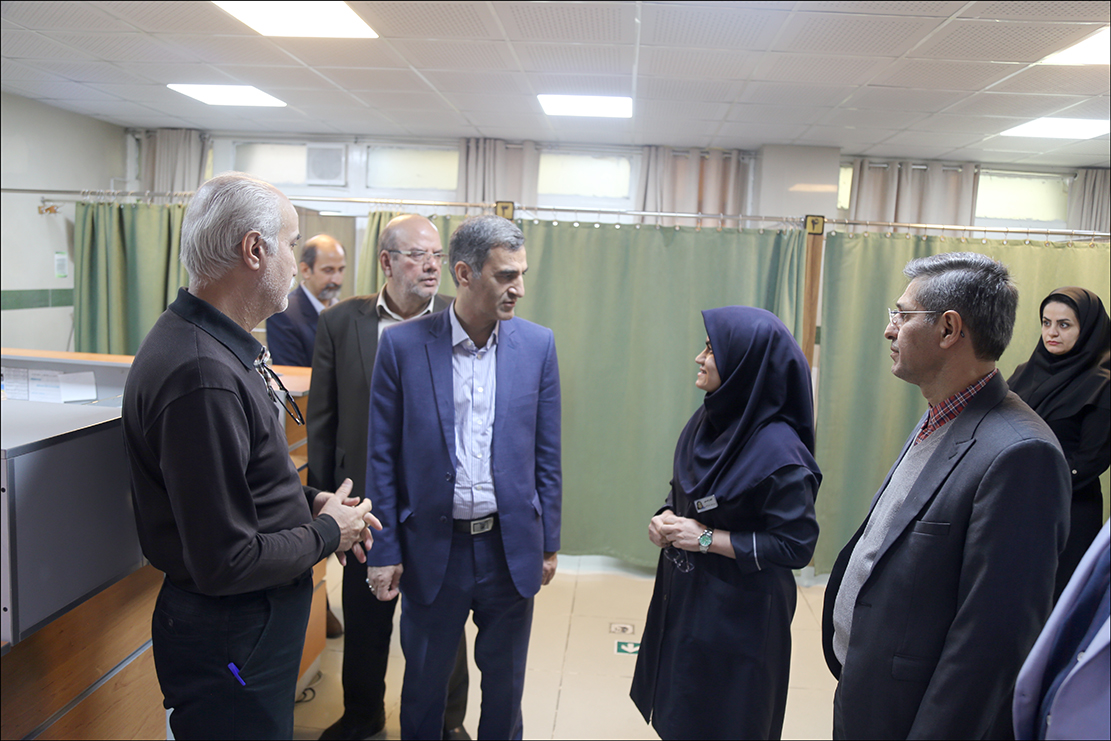 بازدید مدیر عامل سازمان از مراکز درمانی بهداشت و درمان صنعت نفت فارس 26