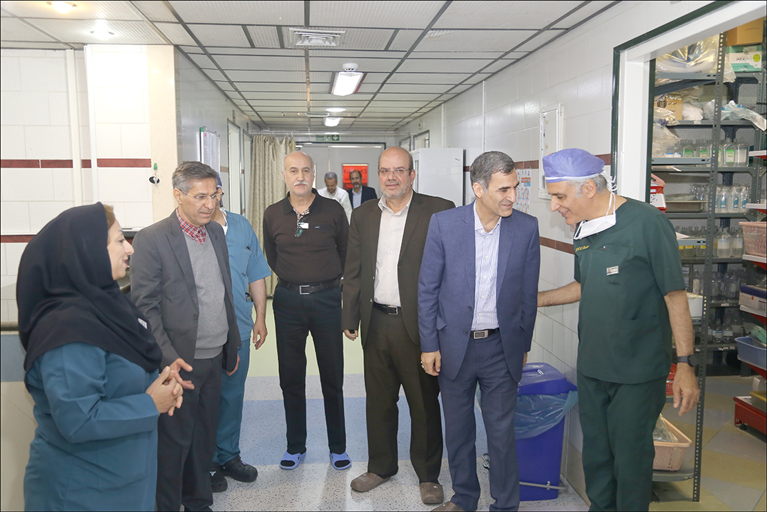 بازدید مدیر عامل سازمان از مراکز درمانی بهداشت و درمان صنعت نفت فارس 29