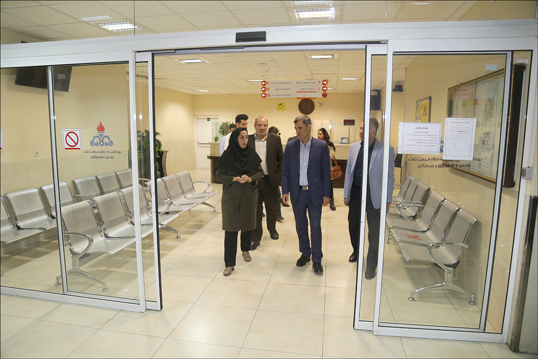 بازدید دکتر جزایری/درمانگاه شماره 2 12